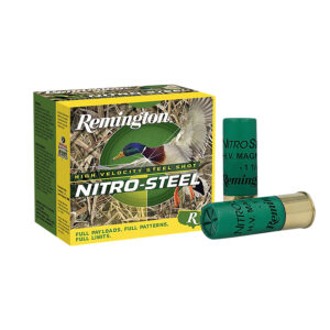 Remington Nitro-Steel 12 Gauge 3 inch 1 3/8 oz #2 shot shells box