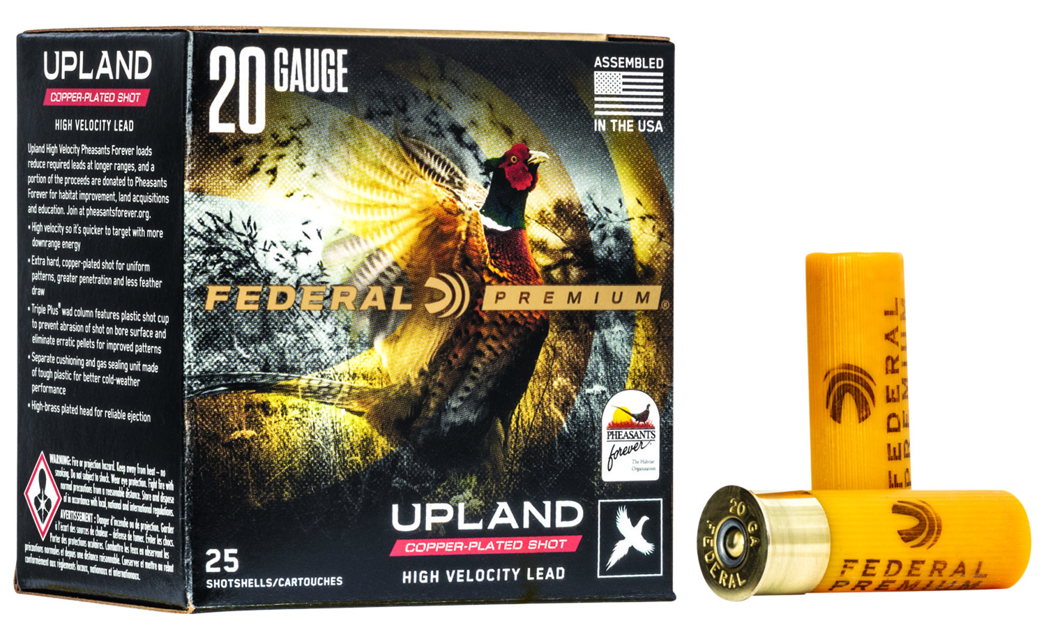 Federal Premium Wing-Shok 20ga 2.75in 1 oz #6 - 25/Box - Alexander's