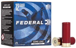 Box of Federal Game-Shok Heavy Field 12 gauge shotshells with #5 shot
