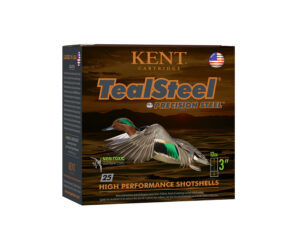 Kent Cartridge TealSteel 12ga 3in 1-1/4oz #5 steel shotshells 25ct box
