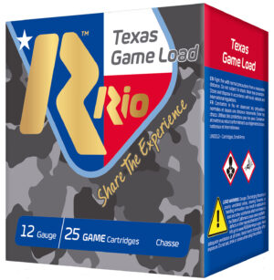 Rio Ammunition Texas Game Load 12 Gauge 2.75 inch 1 1/4oz #7.5 box image