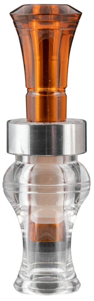 Echo Calls 77806 Timber Bourbon & Water double-reed mallard call in brown/clear polycarbonate
