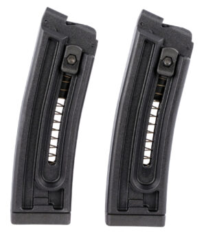 German Sport Gun GSG-16 10rd .22 LR polymer magazine twin pack black