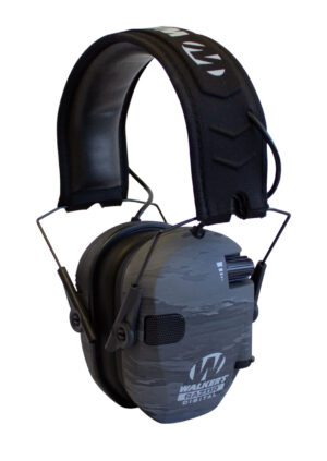Walkers Razor PRO Digital earmuffs in Ghost Camo/Black, 23 dB NRR