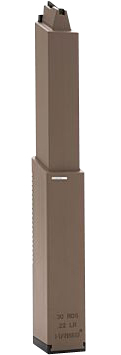 Kriss USA Vector 30rd .22 LR polymer magazine Flat Dark Earth