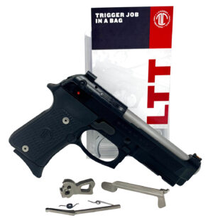 Langdon Tactical Tech Trigger Job In A Bag kit for Beretta 92/96/M9 right hand NP3 finish