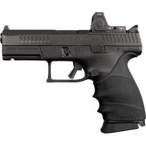 Hogue HandAll Beavertail Grip Sleeve Black for CZ P-10 Compact 9mm