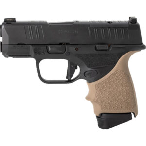 Hogue HandAll Beavertail Grip Sleeve for Springfield Hellcat with cobblestone texture