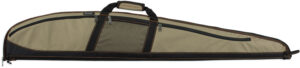 Bulldog BD226 Plus 52-inch khaki and black nylon rifle/shotgun case with three exterior pockets