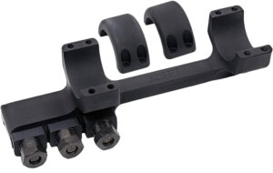 DNZ Freedom Reaper 30mm forward Picatinny rail mount black with extra-high rings