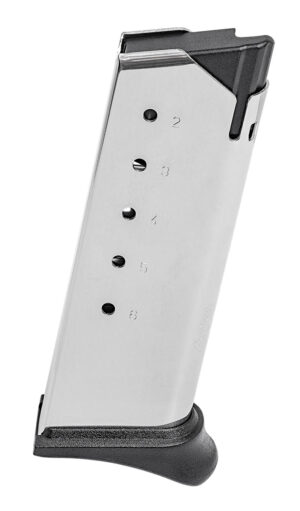 Springfield Armory XD-S Mod.2 6rd stainless steel magazine for .40 S&W with hook floor plate