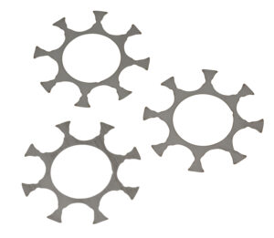 Ruger Full Moon Clips 9mm Luger 8-Round 3-Pack stainless steel