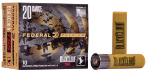 Federal Black Cloud TSS 20 Gauge 3-inch 1 oz #3 and #9 shotshells 10/box