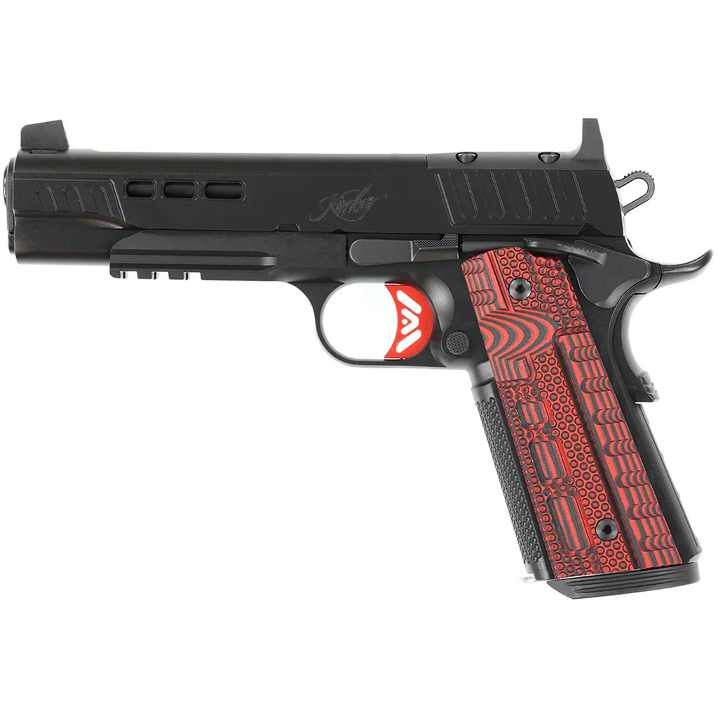 Kimber Rapide Heat .45 ACP 8+1 — Black DLC, Red G10