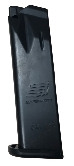SAR USA ST45 12-round .45 ACP black steel magazine