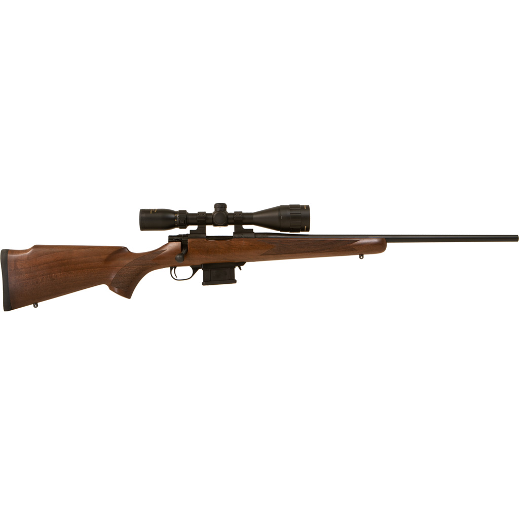 Howa M1100 Walnut Hunter GamePro Rifle 18 in. w/ Scope