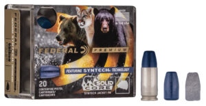 Federal Premium Solid Core .40 S&W 200 gr Solid Core Synthetic Flat Nose 20ct box