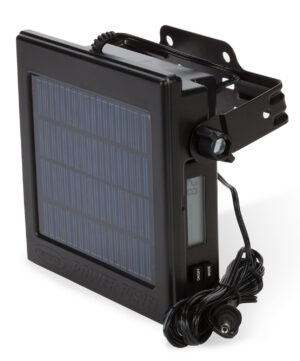 Moultrie MCA13302 Power Panel solar panel with built-in 12-volt battery, LCD black