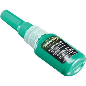 Weaver SureThread gunsmith adhesive bottle for securing scope and accessory mounting screws