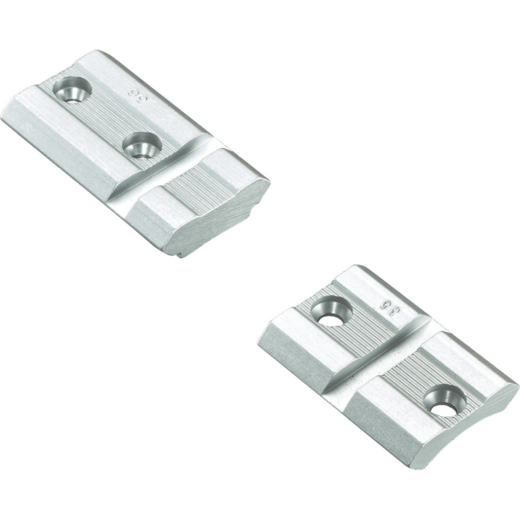Weaver Classic Aluminum 2-piece Top Mount Base Pair for Remington 700, Silver Matte