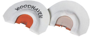 Woodhaven Copperhead WH100 three-reed diaphragm turkey call white and orange