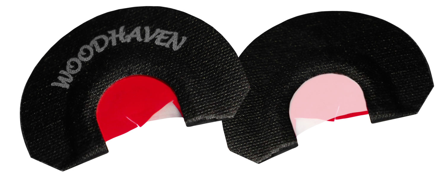 Woodhaven WH303 Red Ninja Reverse Hammer three-reed diaphragm mouth call for turkeys