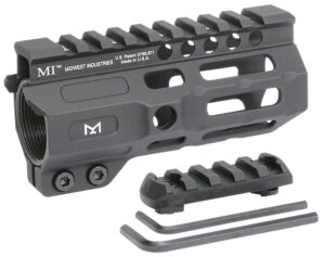 Midwest Industries Combat Handguard M-LOK 4.5 inch black one-piece free-float rail