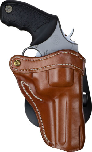 1791 Gunleather Size 2 Classic Brown leather paddle holster for right-hand revolvers