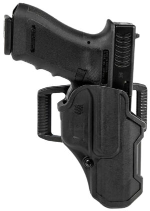 BLACKHAWK T-Series L2C Level 2 Compact OWB holster, right hand, black, fits Colt 1911