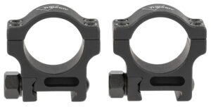 Trijicon AC22009 30mm riflescope rings black hardcoat anodized standard height