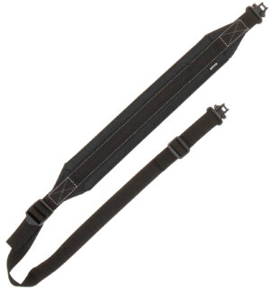 Allen Endura padded rifle sling, black, adjustable 20–42 inches, includes swivels