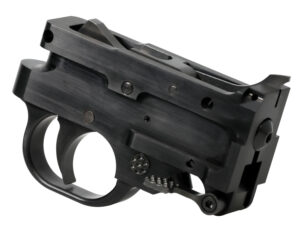 CMC Triggers 64701 drop-in trigger for Ruger 10/22, black aluminum, curved shoe, 3.50 lbs