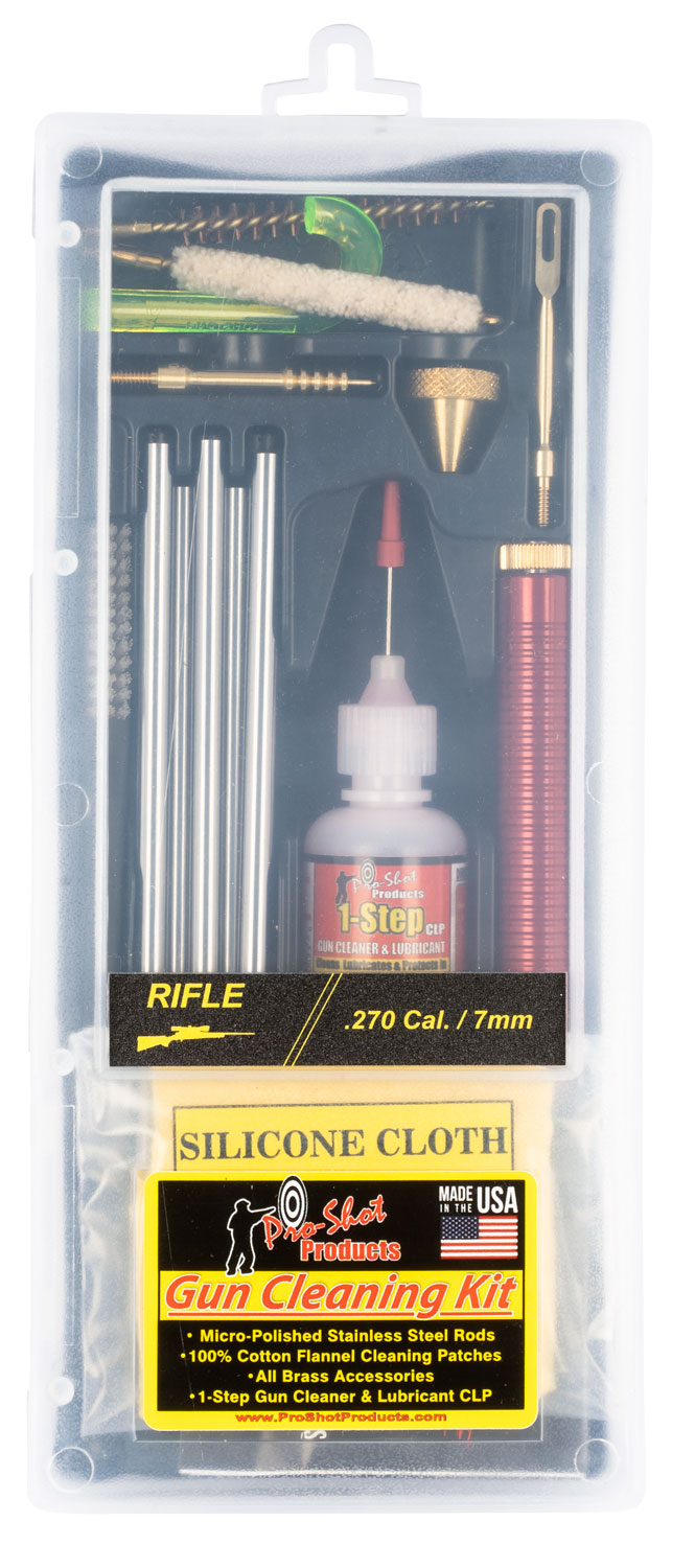Pro-Shot R2707KIT Classic .270 Cal/7mm Rifle Cleaning Kit