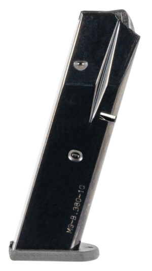 Mec-Gar blued carbon steel 10rd magazine for Browning BDA .380 ACP
