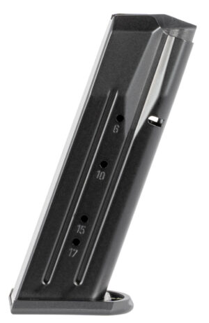 Mec-Gar 17rd .38 Super Auto magazine for Tanfoglio Witness Large Frame, blued with anti-friction coating