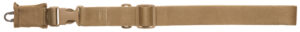 TacShield T6005CY CQB single-point sling in coyote brown with HK snap hook