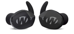 Walkers Silencer BT 2.0 Bluetooth rechargeable in-ear earbuds in gray/black