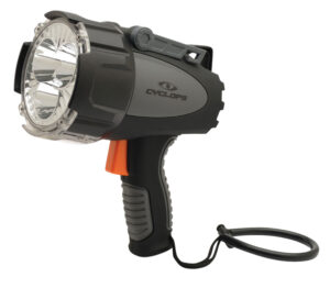 Cyclops REVO 6000 rechargeable spotlight 6000 lumens black gray