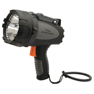 Cyclops Revo 4500 rechargeable handheld spotlight black gray 4500 lumens