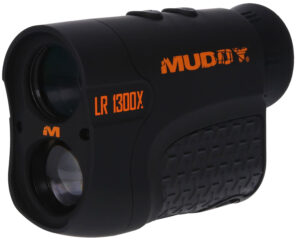 Muddy Outdoors LR1300X rangefinder in black rubber armor