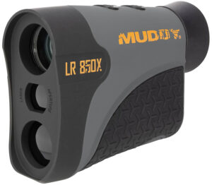Muddy LR850X rangefinder black rubber-armored monocular 850 yard
