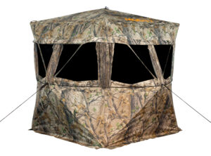 Muddy VS360 Ground Blind Epic Camo water-resistant fabric hub frame