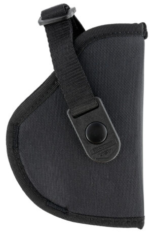 Birchwood Casey NH08 black nylon OWB holster Size 08 ambidextrous belt loop