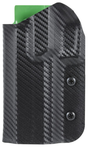 Uncle Mike's 54RNC74BGL Range/Competition OWB Holster Boltaron Black/Green Fits Sig X5 Left Hand