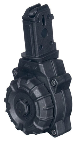 ProMag DRMA29 30rd black polymer drum magazine for CZ Scorpion 9mm