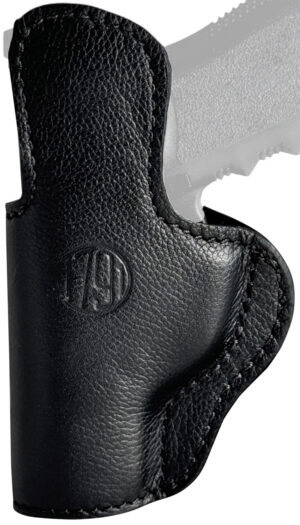 1791 Gunleather Ultra Custom IWB holster Size 04 Night Sky Black leather fits Glock 17 Right Hand