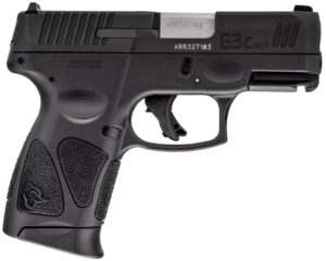 Taurus G3C 9mm compact pistol in black with two 10-round magazines