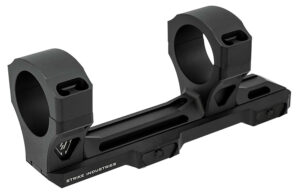 Strike Industries Adjustable Scope Mount ASM black anodized 30mm rings Picatinny