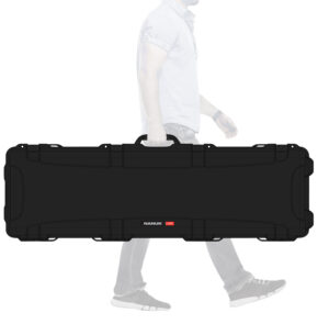 Nanuk 995 52-inch waterproof hard case, black, foam interior, wheels, TSA locks