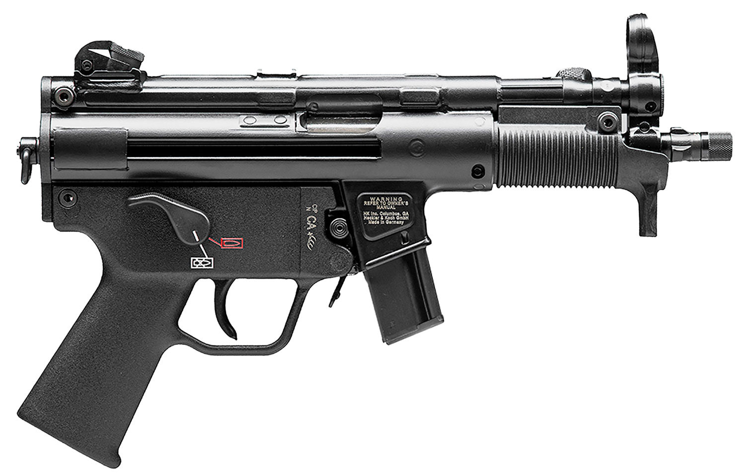 H&K SP5K-PDW 9mm 5.83in Barrel 10rd 2 Mags
